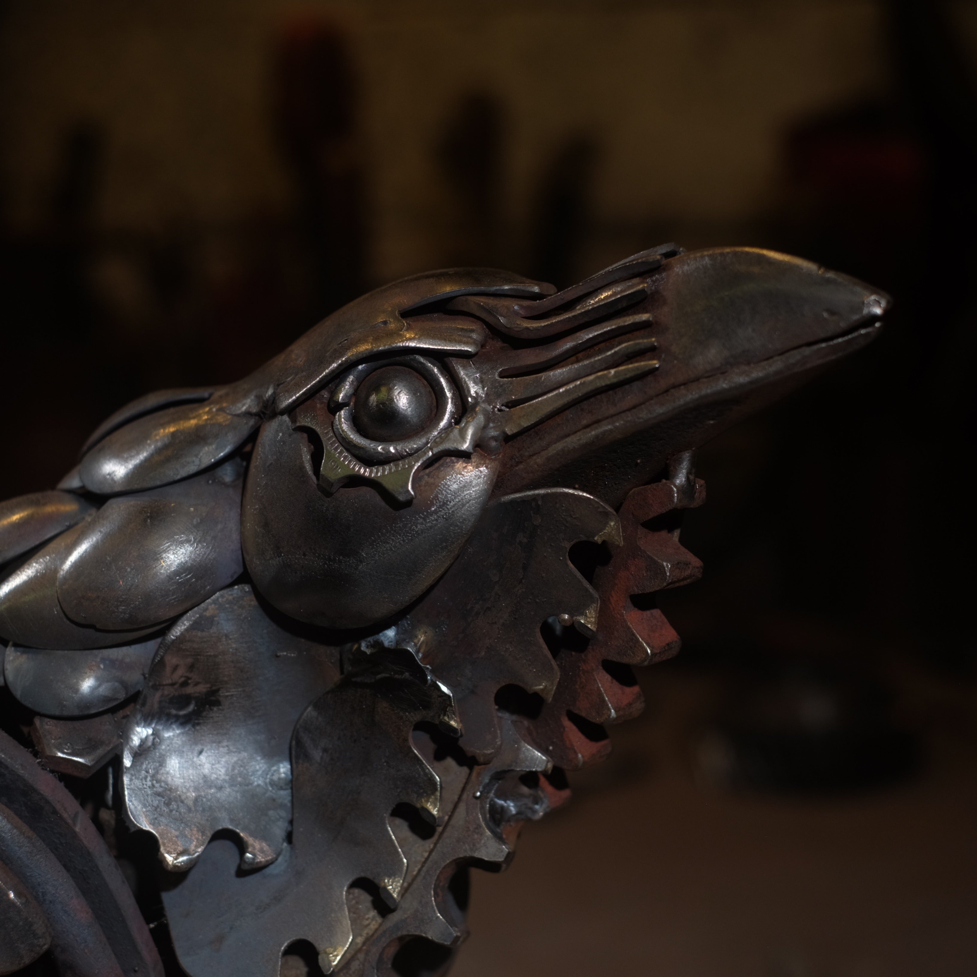 Raven Sculpture